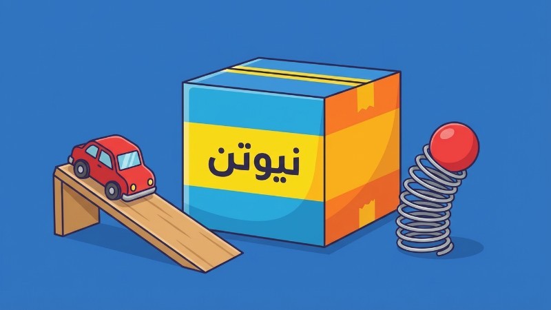 كم عدد قوانين نيوتن الأساسية للحركة؟