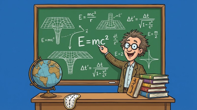 من وضع نظرية النسبية؟