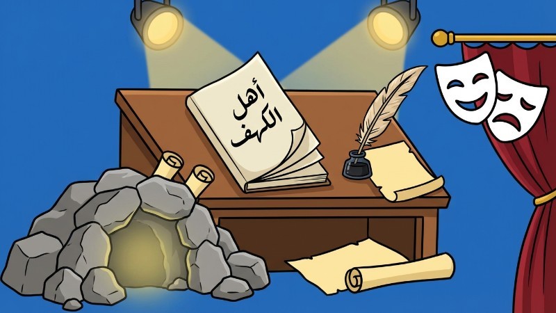 من كتب مسرحية "أهل الكهف"؟