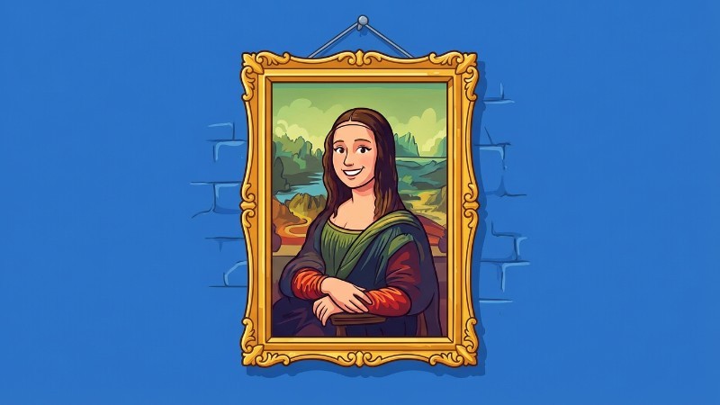من رسم لوحة الموناليزا؟