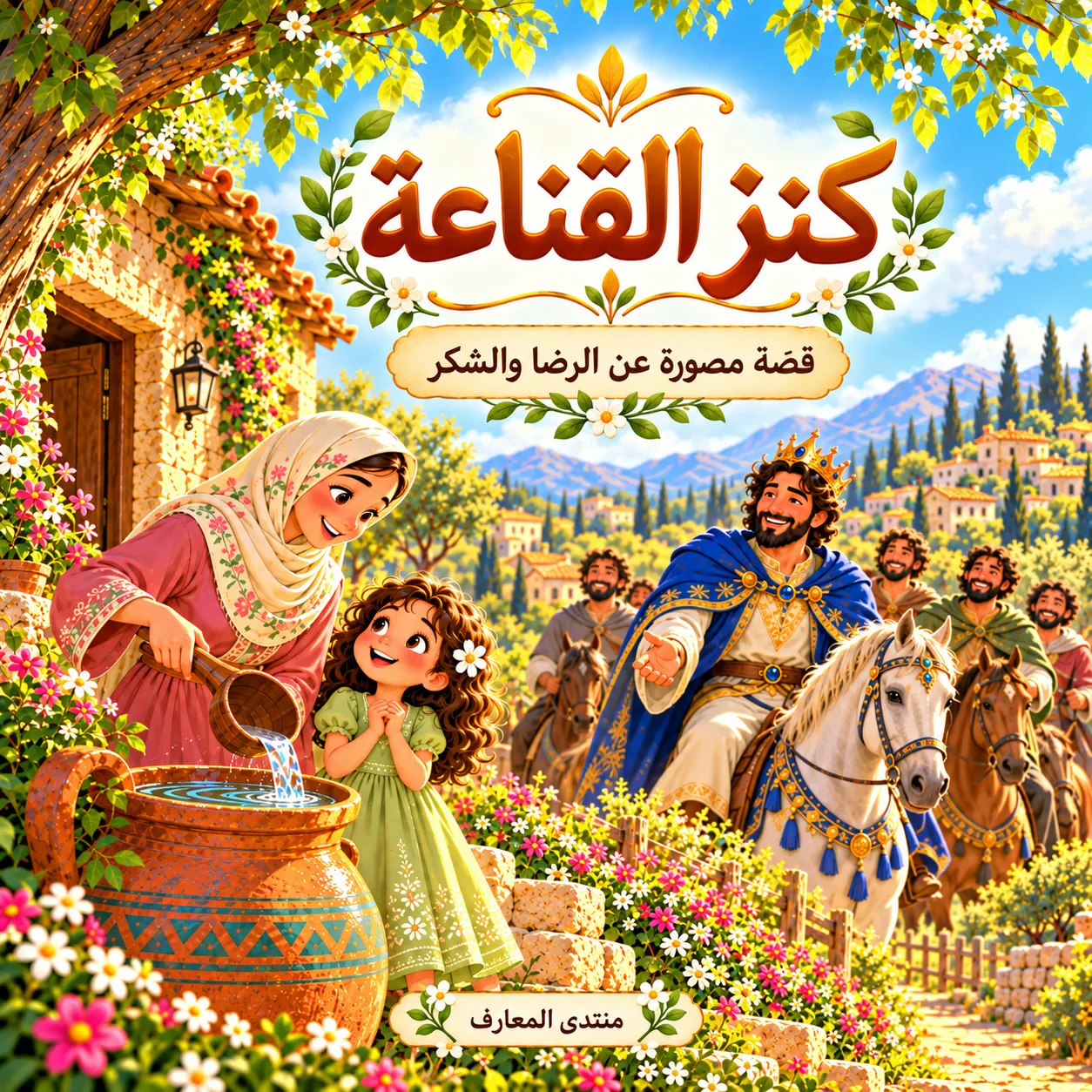 غلاف كنز القناعة