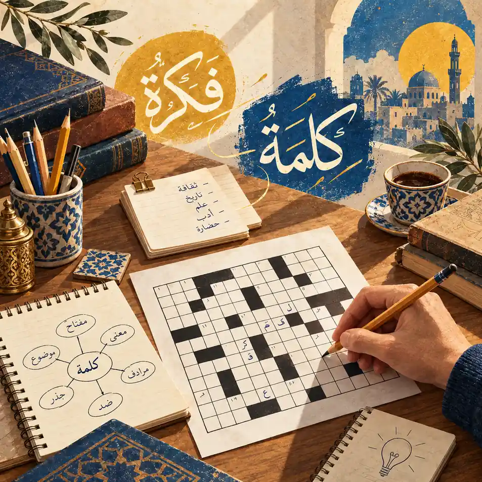 كيف يتم إعداد الكلمات المتقاطعة - إعداد الكلمات المتقاطعة